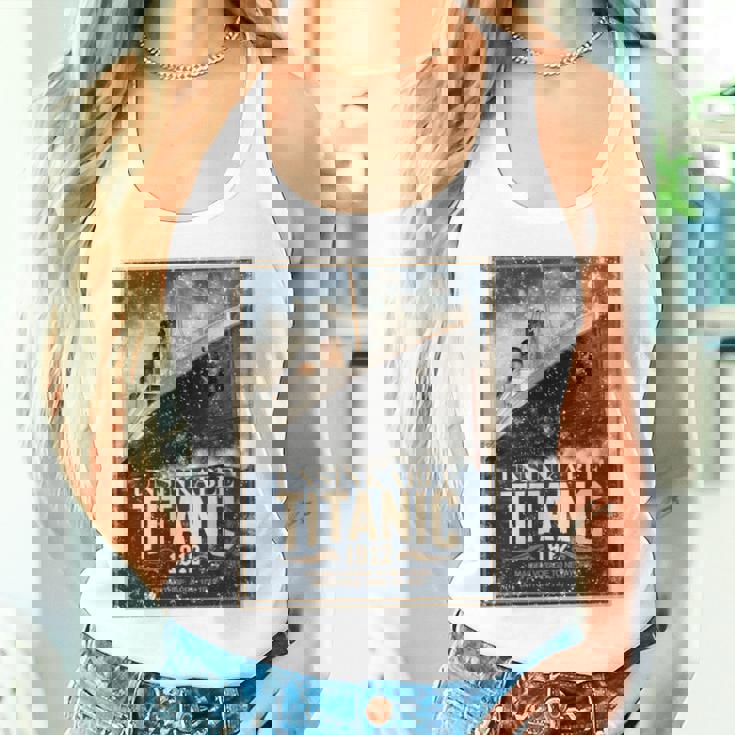 ヴィンテージ Rms タイタニック 1912 クルーズ歴史ポスター 記念品 長袖tシャツ タンクトップ