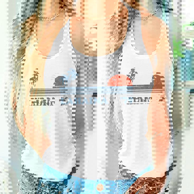 ヴィンテージ ラハイナ マウイ ハワイ ビーチ レトロ ハワイアン 70年代ギフト タンクトップ