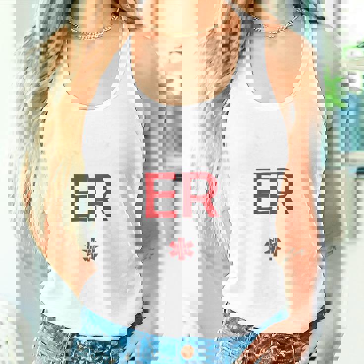 ヴィンテージ 救急科 緊急治療室 看護師 背中 タンクトップ