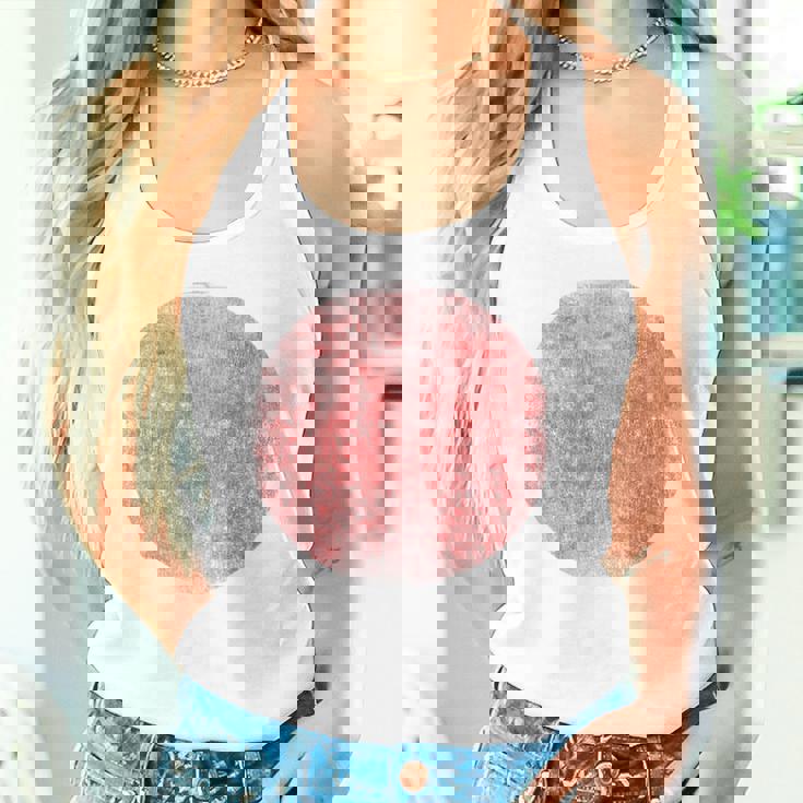 ヴィンテージ日本の日本国旗 タンクトップ