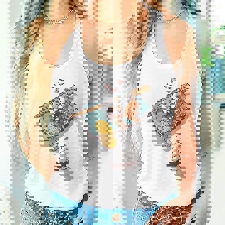 一緒に寝る 寿司 と 寝ぼける 寿司 たまご サーモン 穴子 タンクトップ