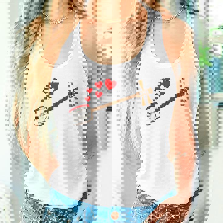 三味線 バレンタインデー ミュージシャン 結婚記念日 タンクトップ