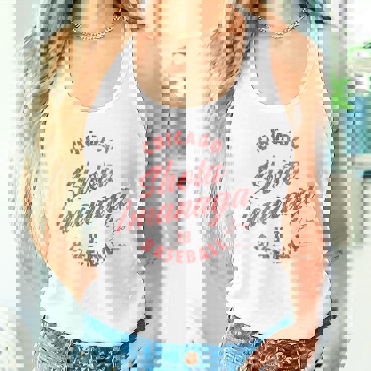 今永翔太 シカゴ 野球 ヴィンテージ 筆記体 Mlbpa タンクトップ