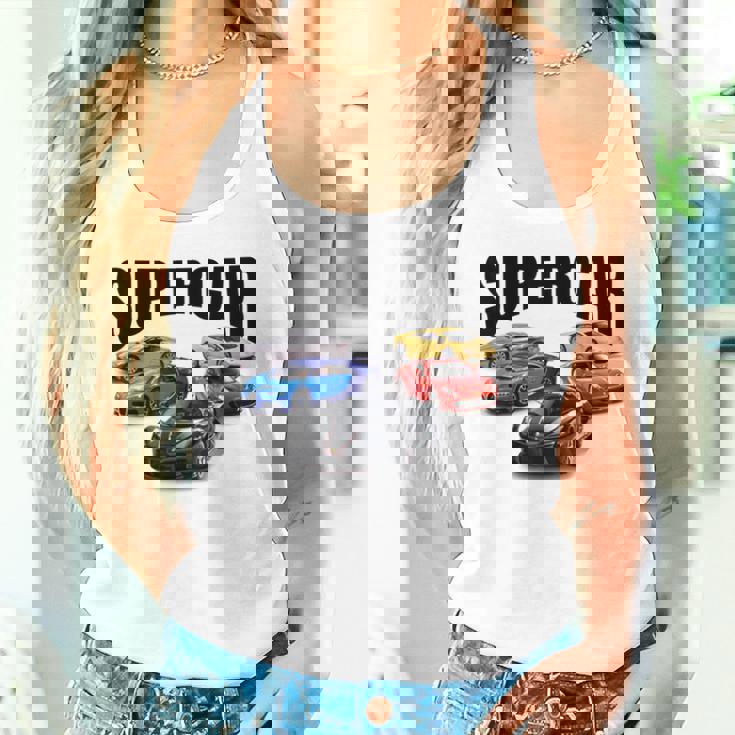 地球上で最高のスーレーシングファンtシャツ。 タンクトップ