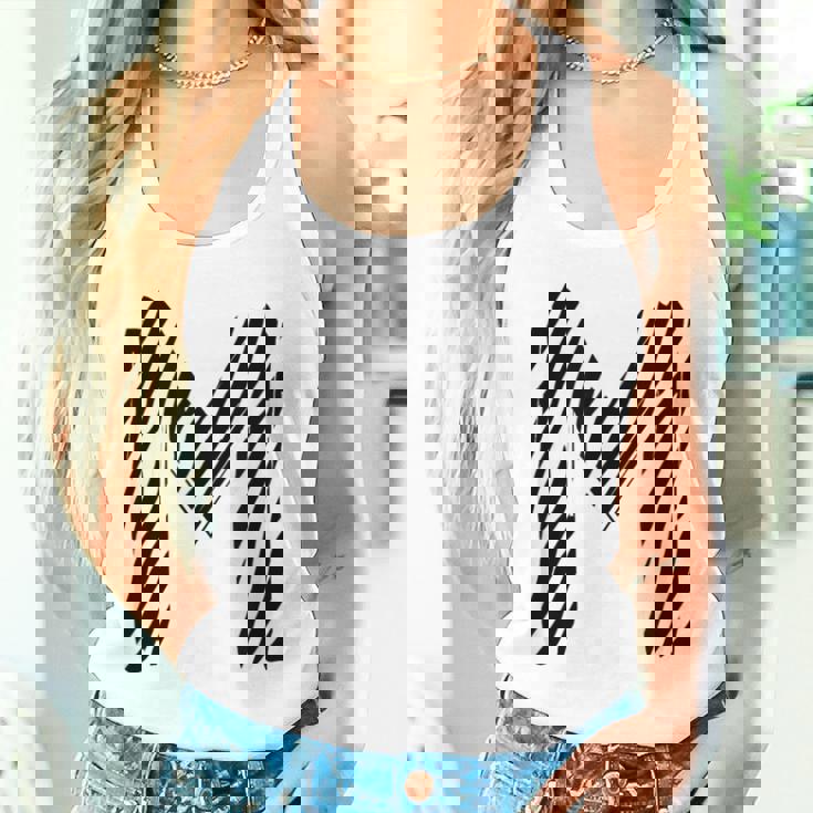 太字 クリエイティブ ゼブラマーカー 文字 M デザイン アニマルシリーズ タンクトップ