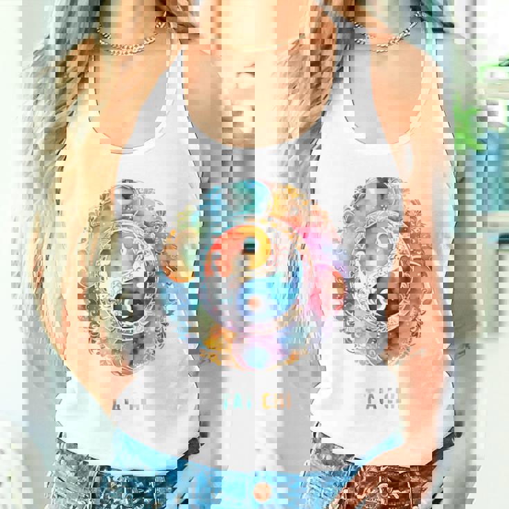 太極拳パステル タンクトップ