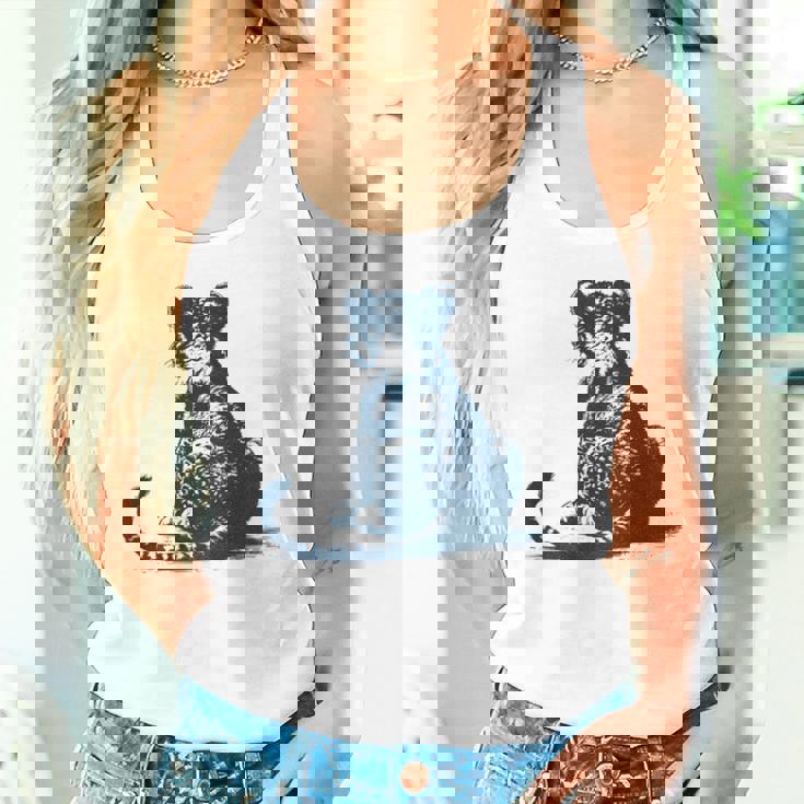 子ライオン – 子ライオンの後姿 タンクトップ