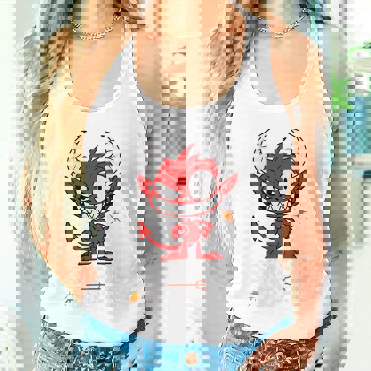 小さな悪魔 いたずらな小悪魔 長袖tシャツ タンクトップ