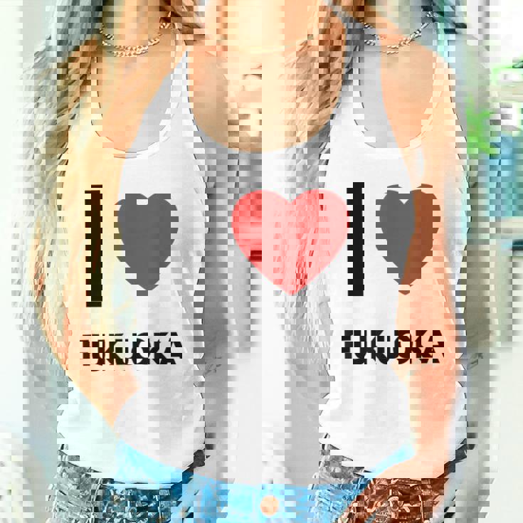 日本福岡大好き タンクトップ