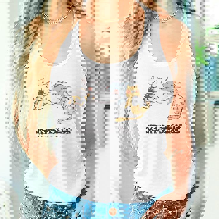 明日から本気出す おもしろ 猫好き ねこ好き ネコ好き 面白い ねこ ネコ 猫 メンズ レディース タンクトップ