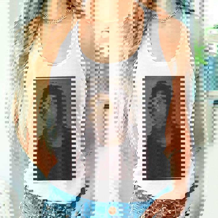 猿のイエスの絵、台無しにされたキリスト、フレスコ、ボッチドアートミーム。 タンクトップ