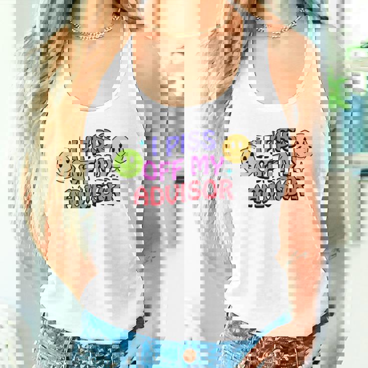 私はアドバイザーを怒らせます タンクトップ