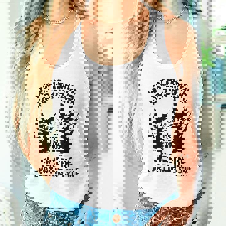 結婚30周年記念日 結婚30年 立派な猫 面白い タンクトップ