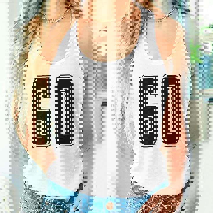 背番号 60 チーム短大スポーツ背番号付きユニフォーム タンクトップ