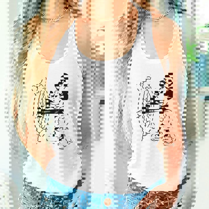 蒸気船ウィリー・ミッキー タンクトップ