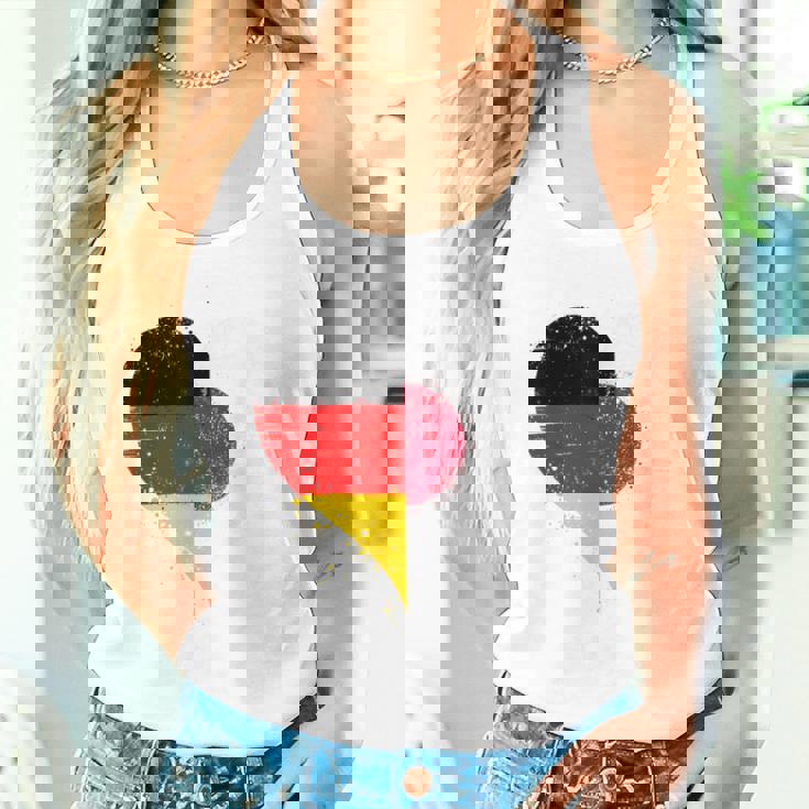 誇り高き日本人ドイツ人のためのヴィンテージの旗 A 日本 ドイツ タンクトップ