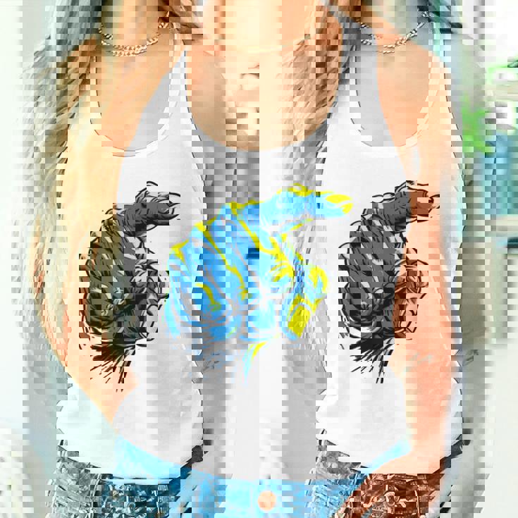 面白い手のデザイン タンクトップ