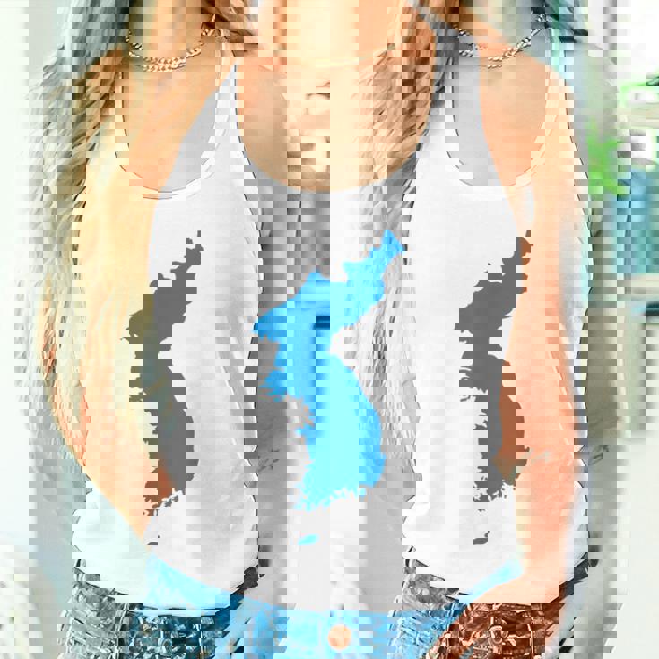 韓国統一旗、韓国統一地図 タンクトップ