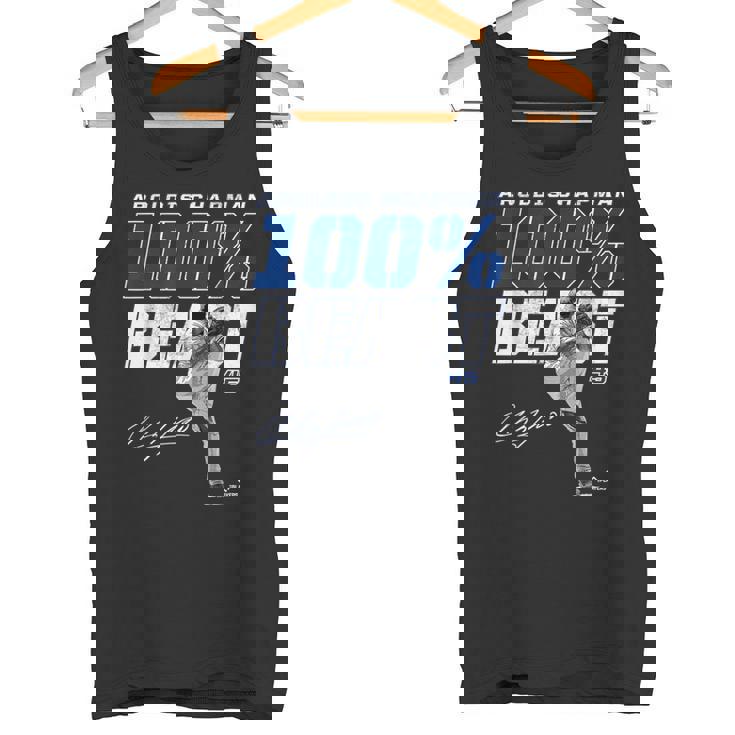 100 Beast Aroldis Chapman Texas Mlbpa タンクトップ