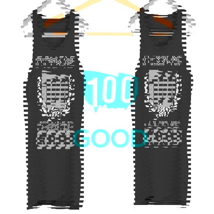 100年かけてここまで来た 面白い誕生日ユーモア タンクトップ