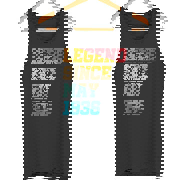 1936年5月以来の伝説 面白い 89歳 レトロ 89歳の誕生日 タンクトップ