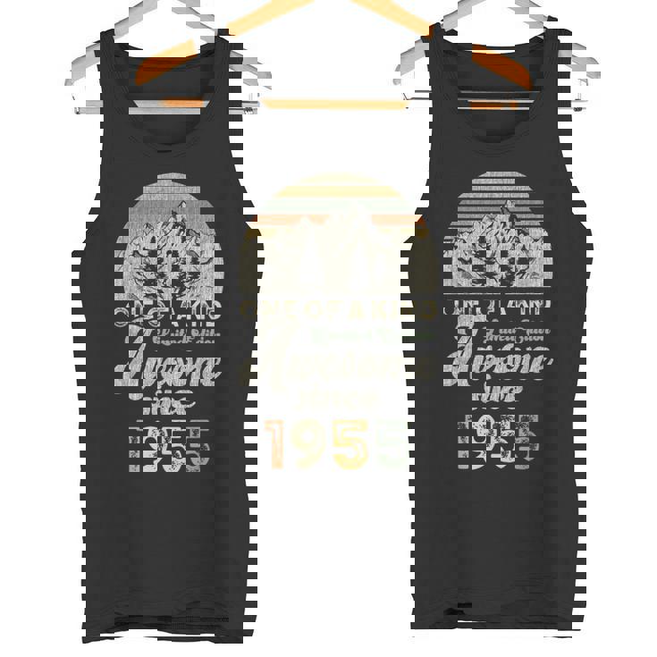 1955年の誕生以来、70年の歴史を誇る山々 タンクトップ