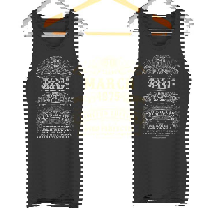 1975年3月 50歳の誕生日プレゼント 男性 50歳 誕生日 タンクトップ