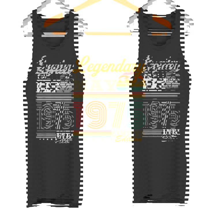 1975年5月生まれ 50年 ヴィンテージ 誕生日プレゼント タンクトップ