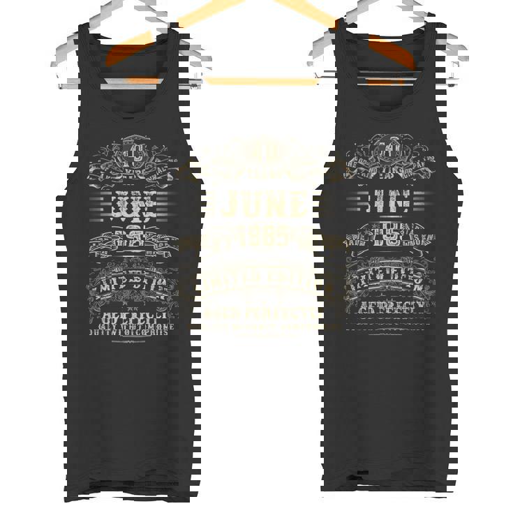 1985年6月 40歳 誕生日プレゼント 男性用 40歳 誕生日 タンクトップ