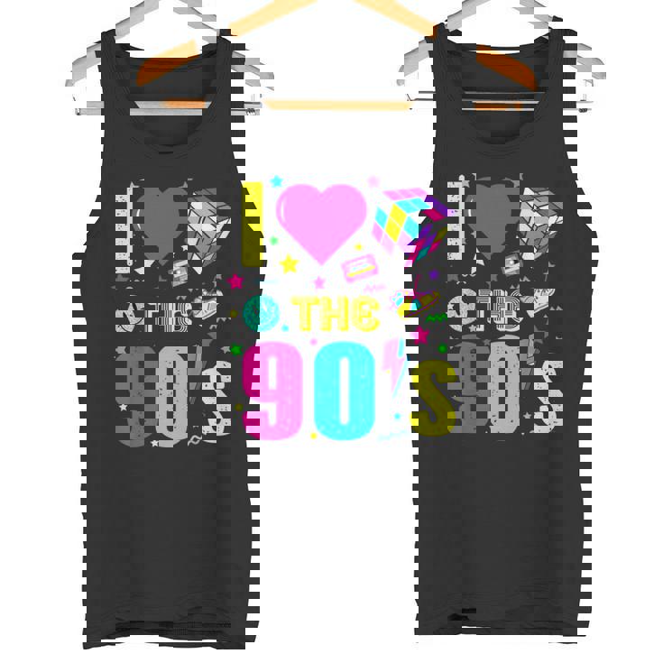 1990'S 90S Retro I Heart The Nineties Costume Party タンクトップ