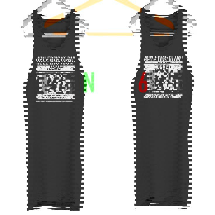 1N23456モーターサイクルギアシフトモーターサイクリスト タンクトップ