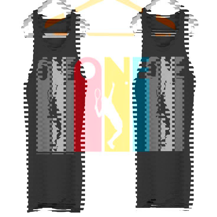 1歳の誕生日ギフト ヴィンテージ テニス 誕生日 1歳 タンクトップ