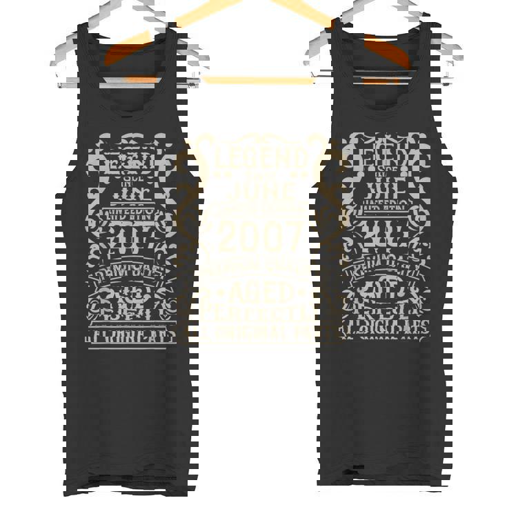 2007年6月 18歳の誕生日デコレーション ヴィンテージ 18歳の誕生日 タンクトップ