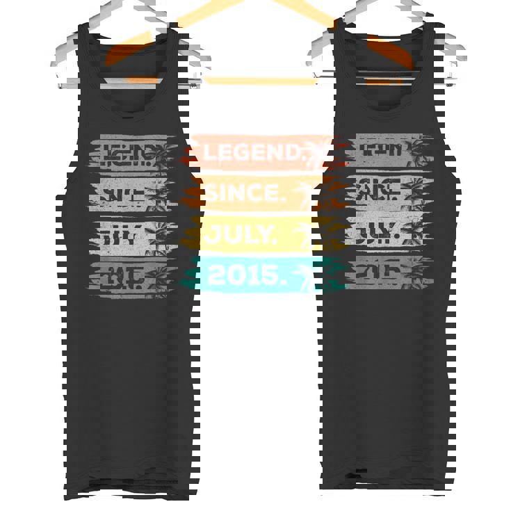 2015年7月 10歳の誕生日デコレーション ヴィンテージ 10歳の誕生日 タンクトップ