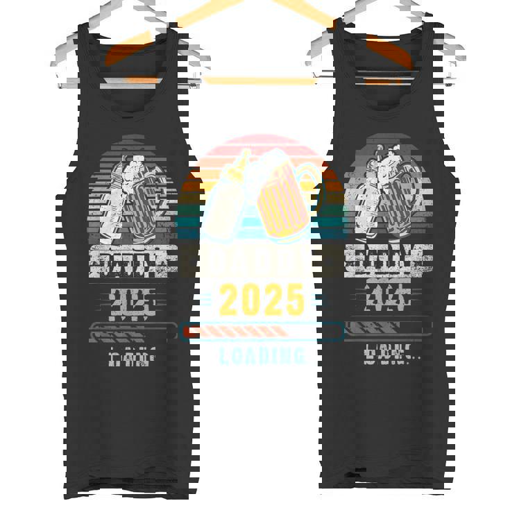 2025 年のお父さん 出産のお知らせ 父親になる予定の人 これから父親になる人 タンクトップ