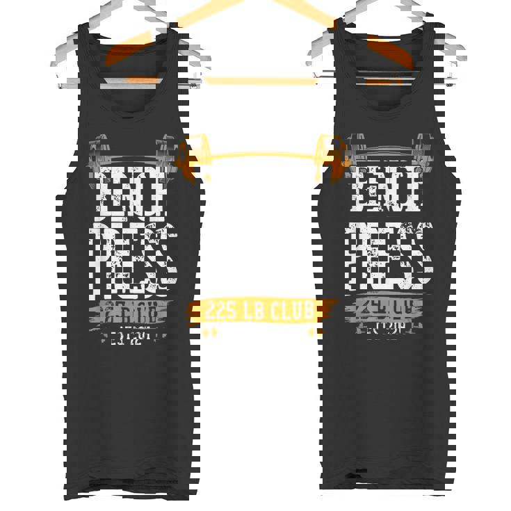 225ポンド ベンチプレス クラブ ベンチプレス ジム ワークアウト タンクトップ