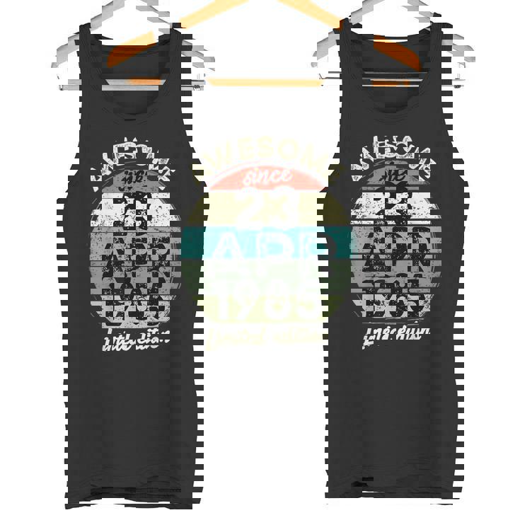 23 Abril 1985 40 Cumpleaños 40 Años 2025 Cumpleaños Camiseta sin mangas
