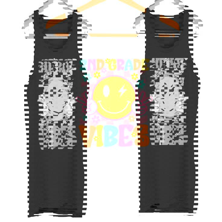 2年生 バイブス スマイルフェイス 新学期 2年生 タンクトップ