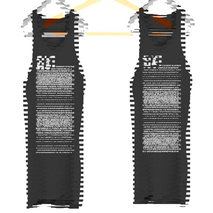 314 円周率の日 数学 非合理数 円周率 タンクトップ