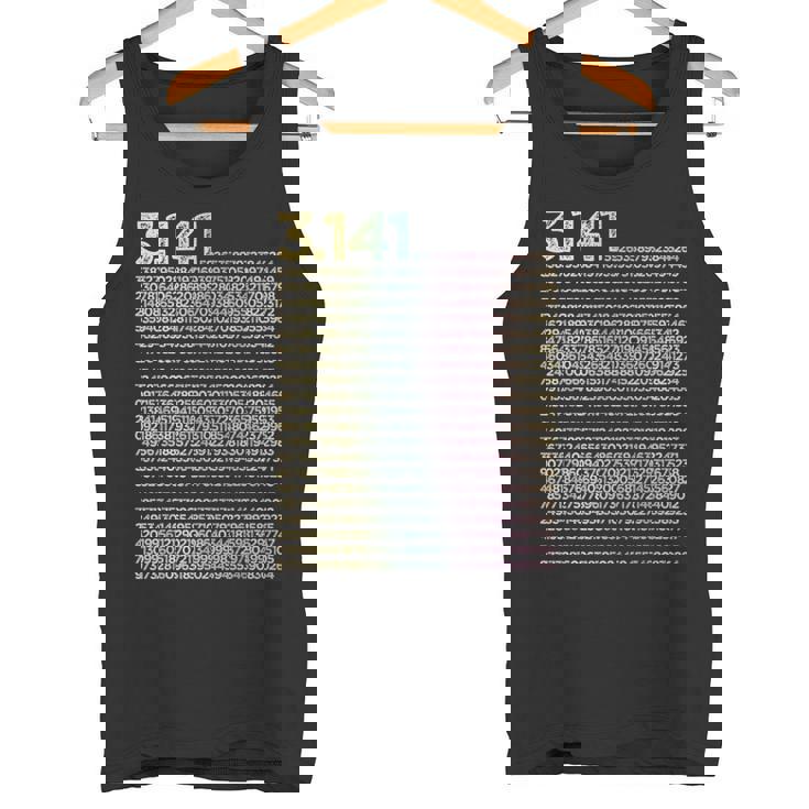 314 数学 物理学 314 円周率の日 タンクトップ