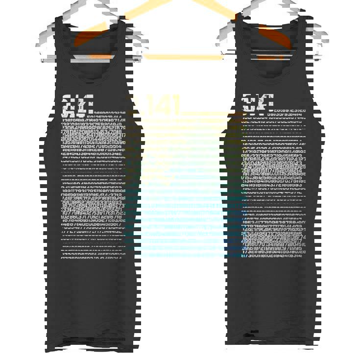 314 数学 物理学 314 円周率の日 タンクトップ