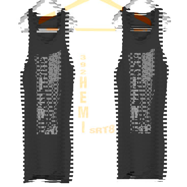 392 Hemi Enginert8シリーズ 愛国旗デザイン タンクトップ