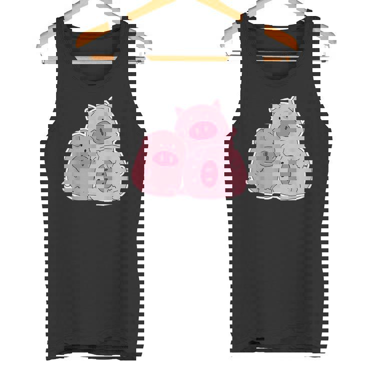 3匹の小さな豚 タンクトップ