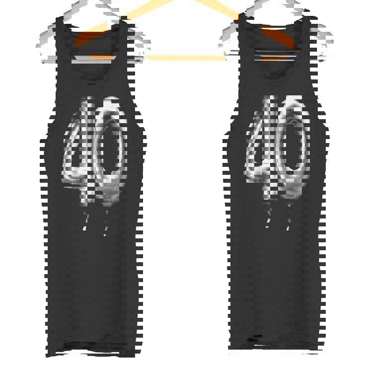 40歳の誕生日バルーン装飾バルーン40年目 タンクトップ