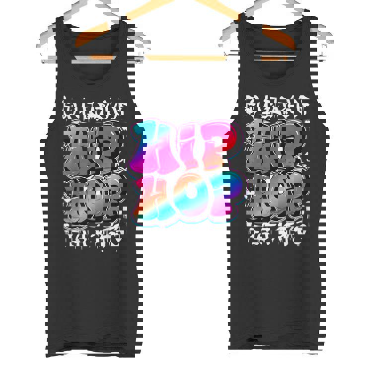 50 Years Old 50Th Anniversary Of Hip Hop グラフィティ ヒップホップ タンクトップ