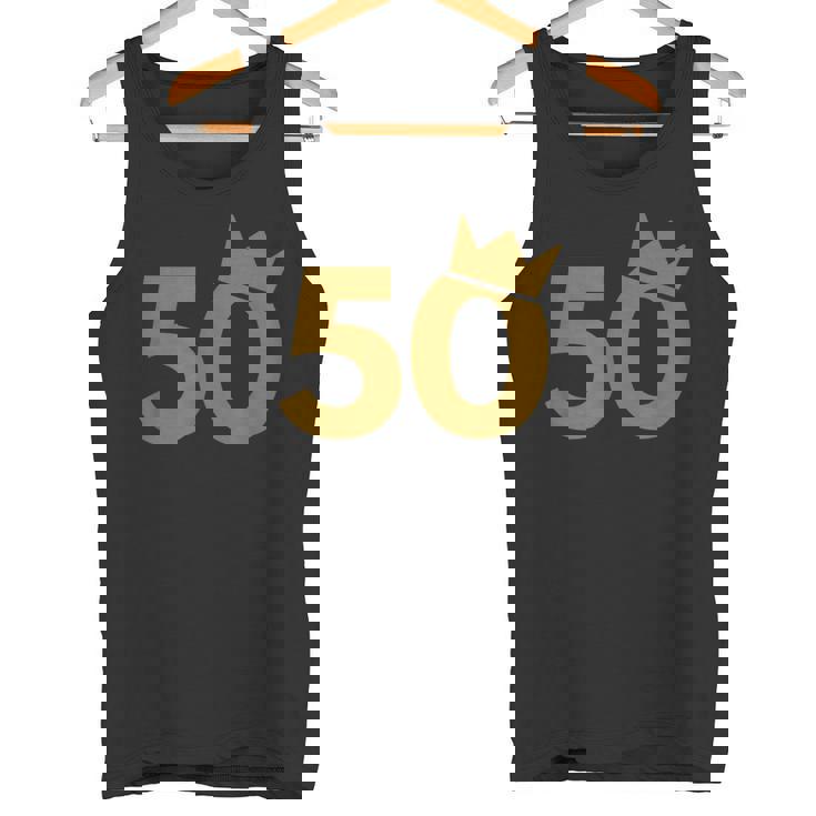 50 王冠 50歳の誕生日に タンクトップ