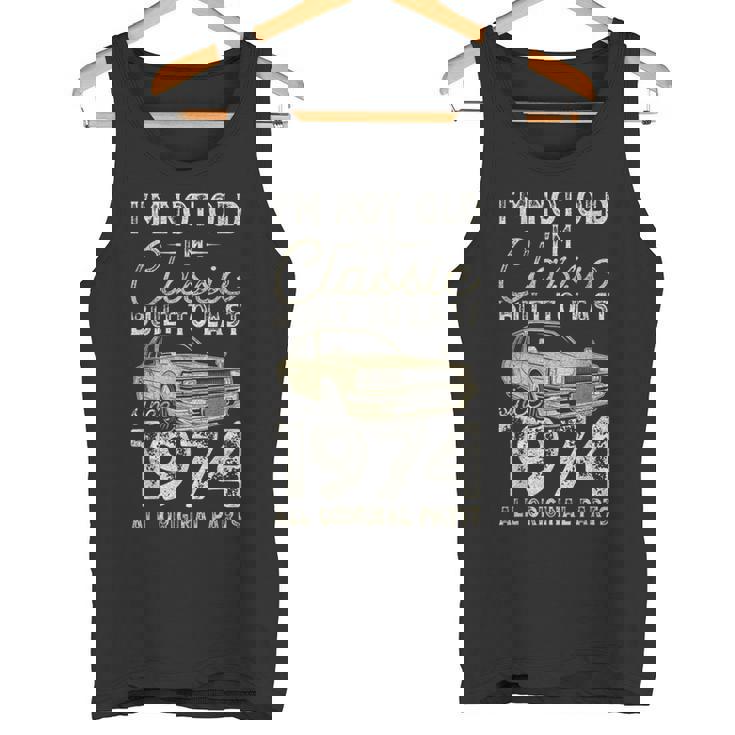 51 歳の誕生日、1974 年以来、クラシックカー、51 歳 タンクトップ