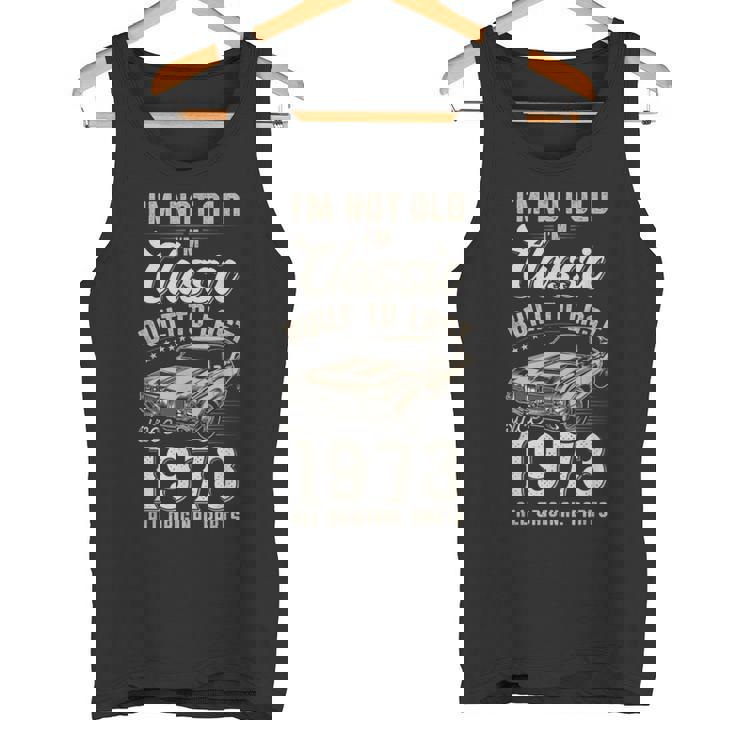 52歳の誕生日 1973年生まれのクラシックカー タンクトップ