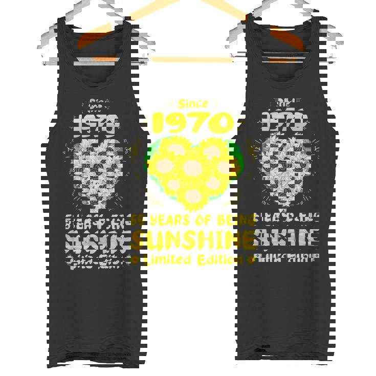 55歳の誕生日 サンシャイン55年 ひまわり好き 1970年生まれ タンクトップ