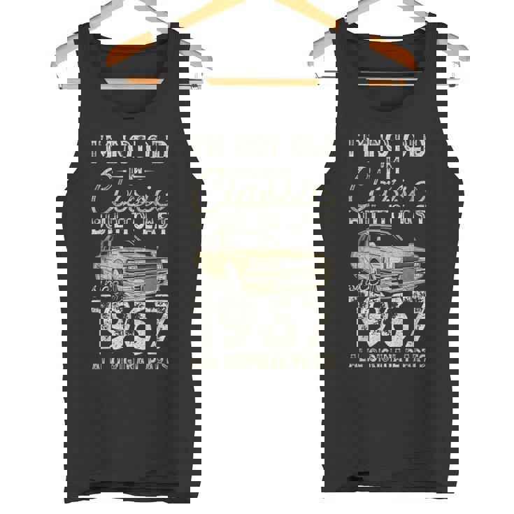 58 歳の誕生日、1967 年以来、クラシックカー、58 歳 タンクトップ